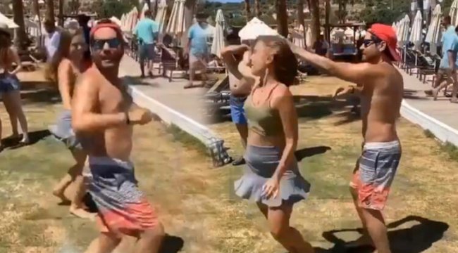 Ceyhun Fersoy ve Begüm Öner’in ‘apaçi dansı’