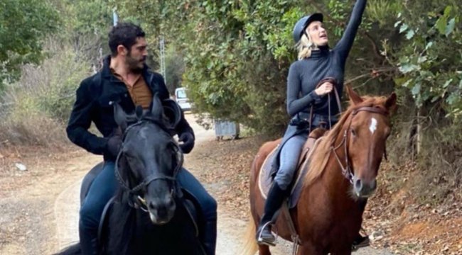 Burak Deniz, sarmaş dolaş pozla Didem Soydan'la ayrılık iddiasını yalanladı