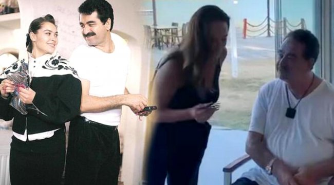 İbrahim Tatlıses ile Hülya Avşar Ayvalık'ta buluştu