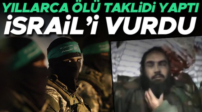 Film gibi plan... Yıllarca ölü taklidi yaptı, İsrail'i vurdu!