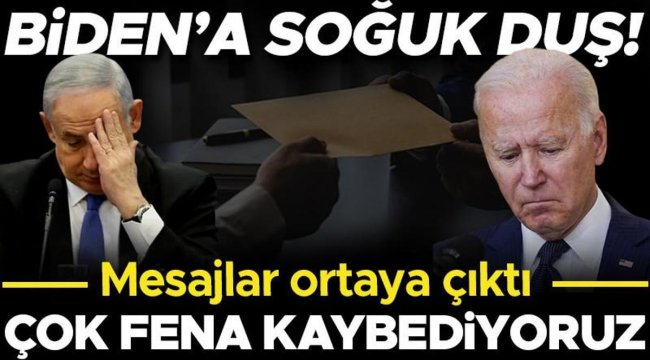 Mesajlar ortaya çıktı: Biden yönetimine İsrail uyarısı! Washington ve Tel Aviv giderek yalnızlaşabilir...