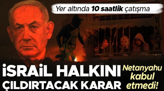 Son dakika haberleri: İsrail-Hamas savaşında son durum: Netanyahu'dan İsrail halkını çıldırtacak karar! IDF: Hamas'ın saldırı planlarını ele geçirdik