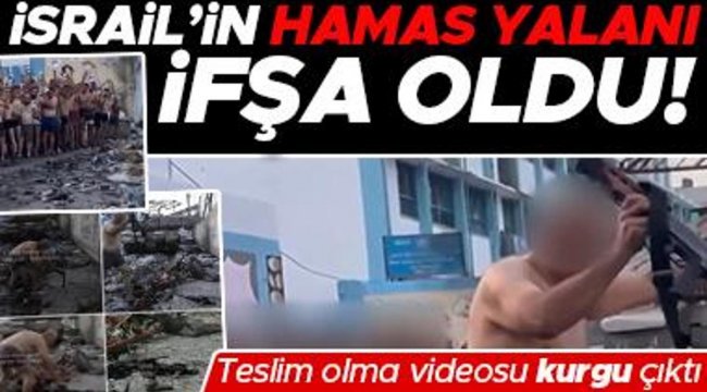 Dünya günlerdir bu görüntüleri konuşuyor… İsrail'in yalanı deşifre oldu: Hamas videosu kurgu çıktı!