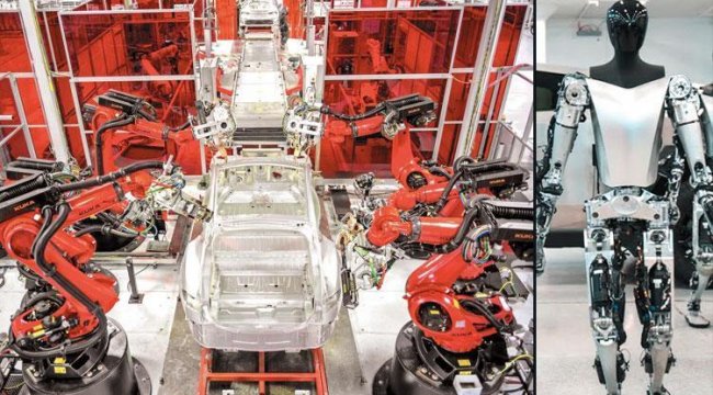 Tesla robotu mühendise saldırdı