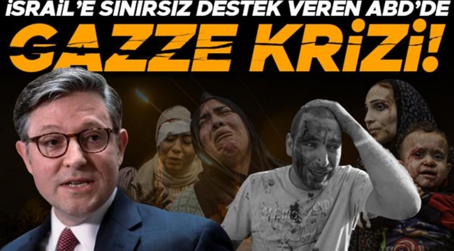 İsrail-Hamas savaşında son durum... ABD'de 'Gazze' krizi! Temsilciler Meclisi Sözcüsü Mike Johnson'dan skandal teklif: Katılan herkes...