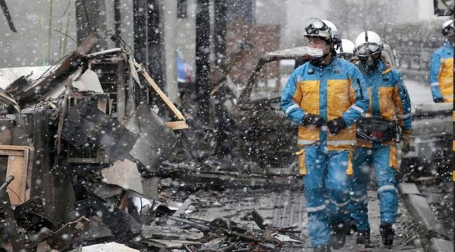 Japonya'da can kaybı artmaya devam ediyor