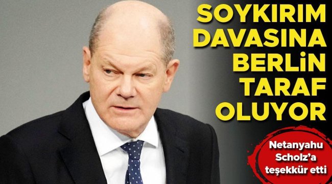 Netanyahu, Scholz’a teşekkür etti: Soykırım davasına Berlin taraf oluyor