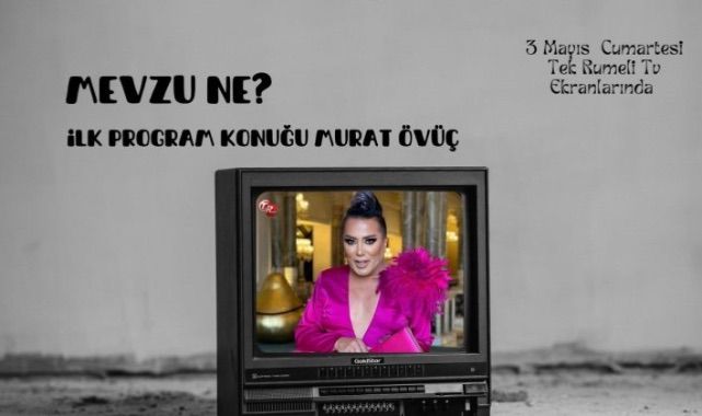 Mevzu Ne Programının İlk Konuğu Murat Övüç