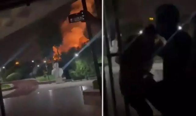 Korku dolu anlar! Türk sporcular savaşın ortasında kaldı