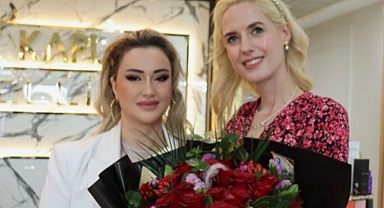 Ünlü oyuncu Wilma Elles’ten Çekmeköy’deki güzellik merkezine yoğun ilgi